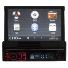 Som para carro Booster.DVD 7" BMTV-9780DVUSBT Retratil GPS+Tvdig