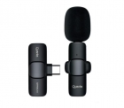 Microfone Sem Fio Quanta QTMISC10 USB-C