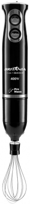 Mixer Britania BMX400P Inox 3 In 1 400W 220V/60HZ - Preto