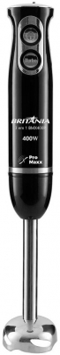 Mixer Britania BMX400P Inox 3 In 1 400W 220V/60HZ - Preto