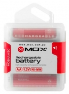 Pilha Mox AA Recarregavel 5000MAH MOB4AA50 (4 Unidades)