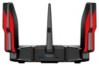 Roteador Wireless TP-Link Archer AX11000 Wi-Fi 6 Tri-Band Preto/Vermelho