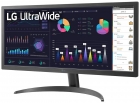 Monitor LG 26.0" 26WQ500-B Ips HDR Ultrawide Full HD 75HZ/5MS 2X HDMI