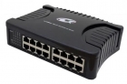Hub Switch Shark 16P Benefit 10/100 Black 110V