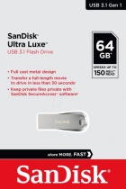Pen Drive 64GB Sandisk Z74 Ultra Luxe USB 3.1