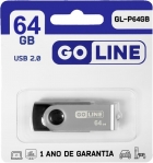 Pen Drive Goline 64GB 2.0 GL-P64GB Preto
