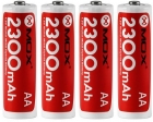 Pilha Mox AA Recarregavel 2300MAH MOB4AA23 (4 Unidades)