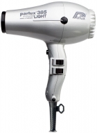 Secador de cabelo Profissional Parlux 385 New Power Light Prata 110V 