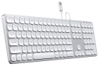 Teclado Satechi Aluminio USB para Mac ST-Amwks - Ingles Silver