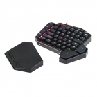 Teclado Gamer Redragon Diti K585RGB (Ingles com Fio)