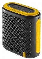 Caixa de Som Pulse Mini Preto/Amarelo - SP238