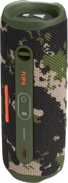 Caixa de som Speaker JBL Flip 6 Bluetooth A Prova DAgua - Squad Camuflado