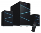 Caixa de Som de Som Satellite AS-637BL USB 2.1 com Controle Bivolt - Preto