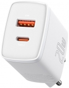 Carregador de Parede Baseus Compact Quick Charger CCXJ-B02 20W USB-A + USB-C