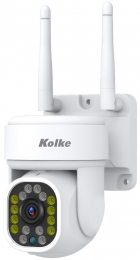 Camera de Seguranca IP PTZ Kolke Colorvu KUC-609 Wifi - Branco