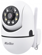 Camera de Seguranca IP PTZ Kolke KUC-607 Full HD Wifi - Branco