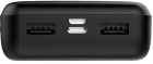 Carregador Portatil Elg PB250MAX 25.000MAH 2X USB 2.1A/1A - Preto