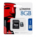 Cartão de Memória Kingston Micro SD 8GB 2X1
