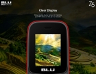 Celular Blu Z5 Z215 Dual Sim 1.8" Radio FM - Cinza
