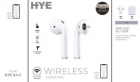 Fone de ouvido Ear Hye Air C V5.1+Edr Wireless Branco