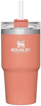 Caneca Térmica com Canudo Stanley Adventure 10-02662-248 (591ML) Grapefruit