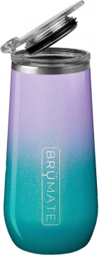 Copo Termico para Champagne Brumate Flute (355ML) Glitter Mermaid