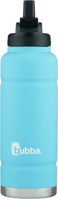 Garrafa Termica Bubba Trailblazer Straw 1.18L Pool Blue Rubberized
