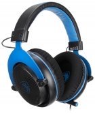 Fone Headset Gamer Sades Mpower com Fio PC/ PS4/ Switch/ Xbox Preto/ Azul