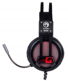 Fone Headset para Jogos Marvo Scorpion HG9028 USB Preto/Vermelho