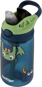 Garrafa Contigo Autospout Cleanable Kids 414ML - Monsters