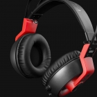 Fone Headset para Jogos Marvo Scorpion HG9035 com Microfone Preto/ Vermelho