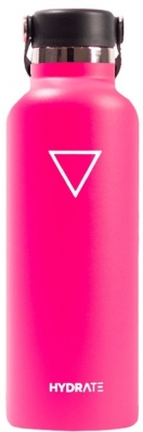 Garrafa Termica Hydrate 600 Flamingo Rosa 621ML