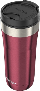 Garrafa Termica Contigo Uptown Dual-Sip Insulated Tumbler 710ML - Chocolate Truffle