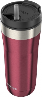 Garrafa Termica Contigo Uptown Dual-Sip Insulated Tumbler 710ML - Chocolate Truffle