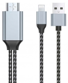 Cabo Adaptador Wiwu X7L Lightning para HDTV 2M