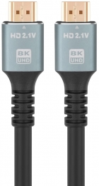 Cabo HDMI 2.1 Kolke KCC-2566 8K (1.5 Metros) - Preto