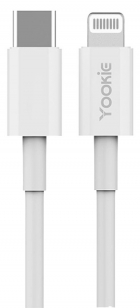 Cabo USB-C para Lightning Yookie CB6 PD (1 Metro) - Branco