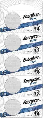 Bateria de Litio Energizer CR2032 3V (5 Unidades)