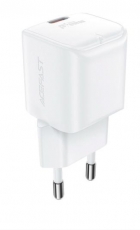 Carregador Acefast A77 Mini 30W USB-C + USB-C Whit