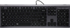 Teclado Aigo V700 com Fio - Preto (Ingles)