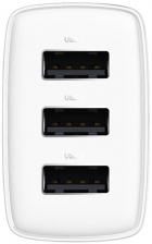 Carregador de Parede Baseus Compact Charger CCXJ020202 17W USB-A Bivolt 50-60HZ