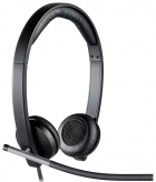 Headset Stereo Logitech H650E 981-000518 - Preto