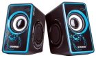 Caixa de Som Marvo Scorpion SG-201 USB 2.0 6W Preto/Azul