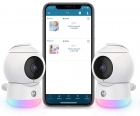 Camera IP Motorola Peekaboo Twin-W FHD/Wi-Fi/Micro SD/Visao Noturna