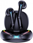 Fone de Ouvido Sem Fio Quanta QTAGE10 Eclipse Gamer TWS Bluetooth