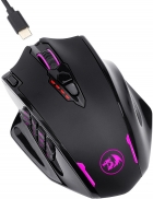 Mouse Gaming Redragon Impact Elite M913 RGB Sem Fio USB Preto