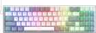 Teclado Gaming Redragon Pollux K628WG-RGB (Ingles com Fio) Switch Red