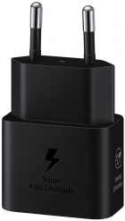 Carregador de Parede Samsung EP-T2510NBEGWW 25W USB-C Bivolt 50-60HZ Black