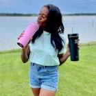 Copo Termico Takeya 52473 950ML - Pink Mimosa