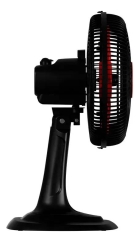 Ventilador Osc Mesa Turbo 40cm Vermelho Ventisol Cor da estrutura Preto